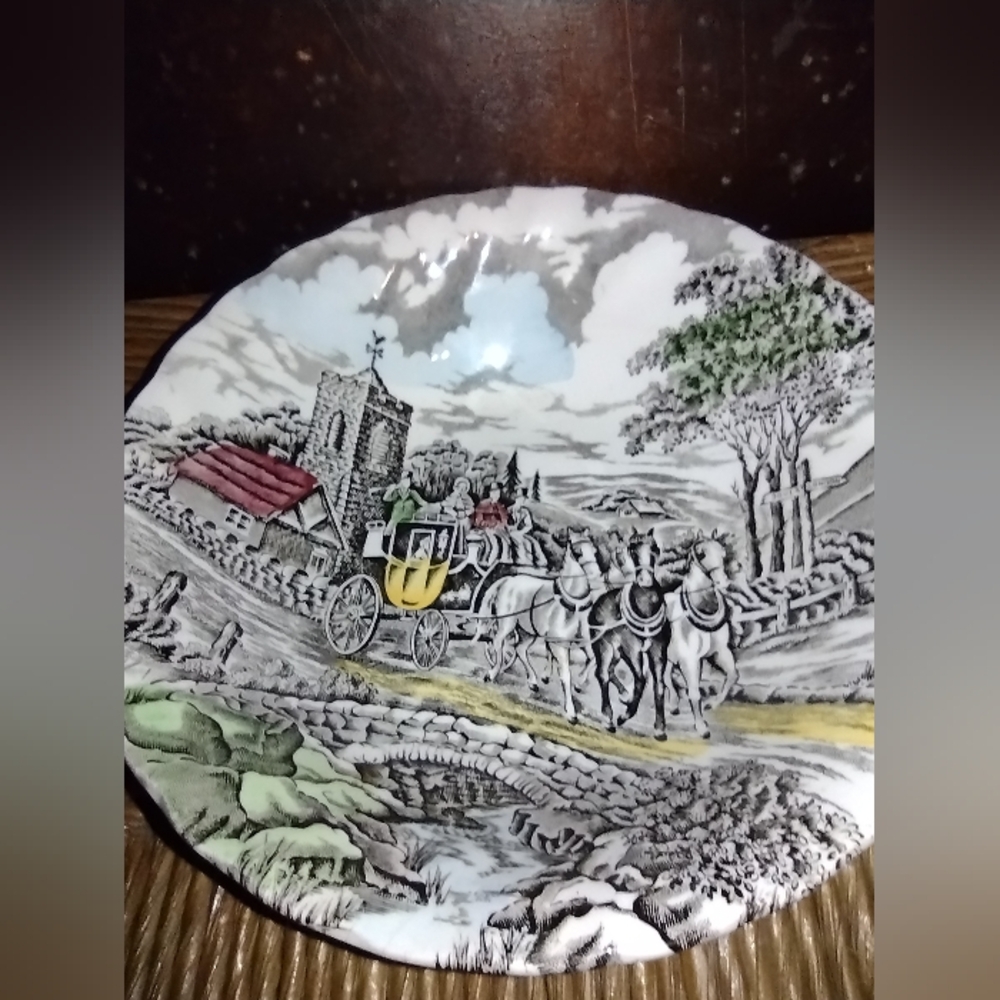 Vintage Myott "Royal Mail" Pattern Bowl
